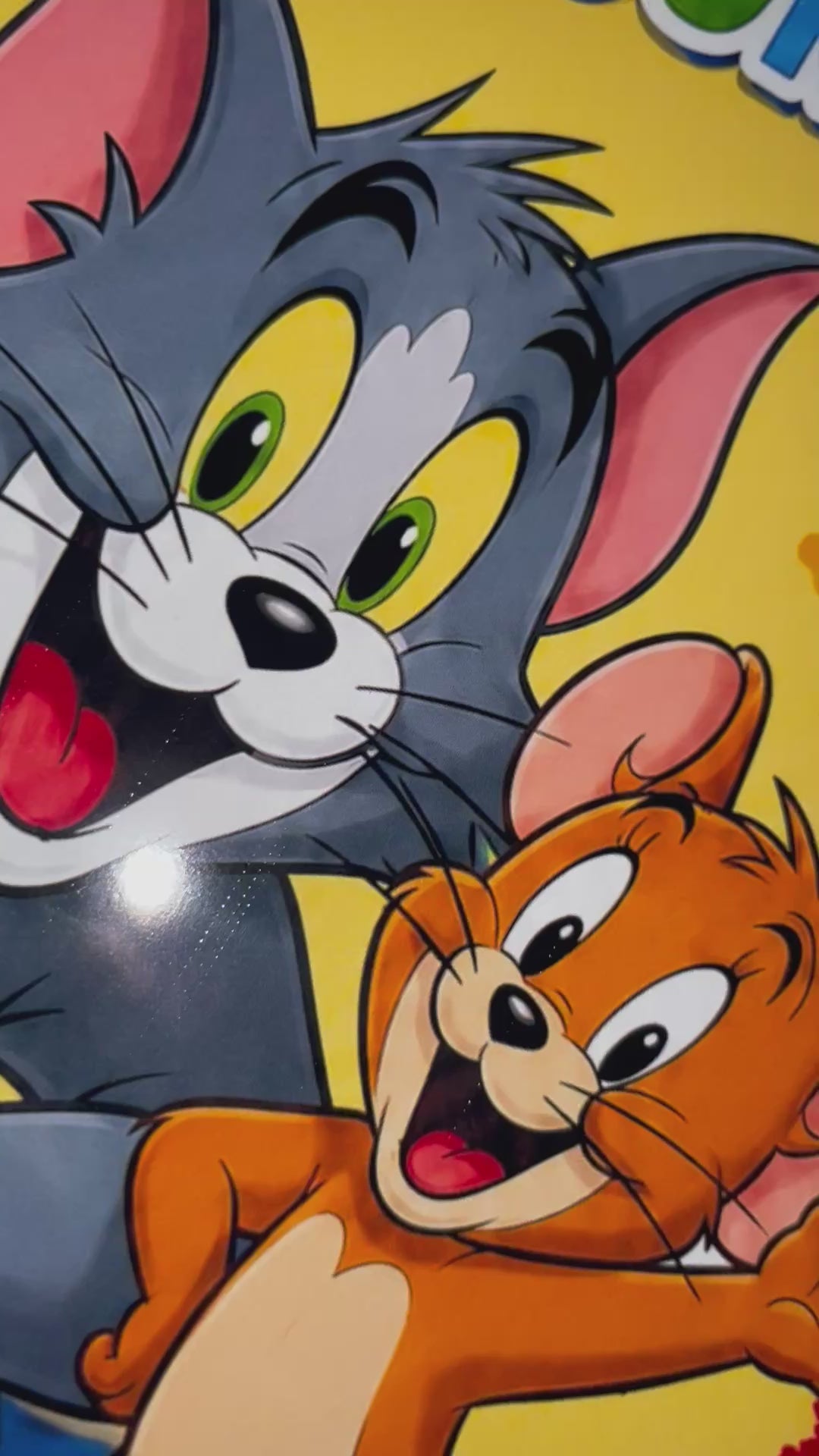 Tom & Jerry Colouring Book